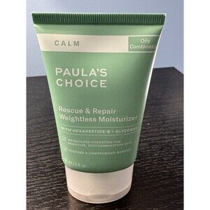 Paula's Choice CALM Rescue & Repair Weightless Moisturizer /Oily Combination NEW